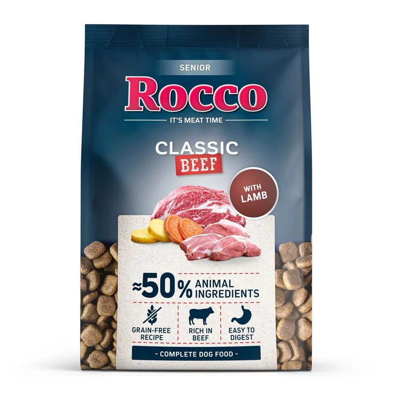 Rocco Senior Classic Manzo con Agnello (5 x 1 kg)