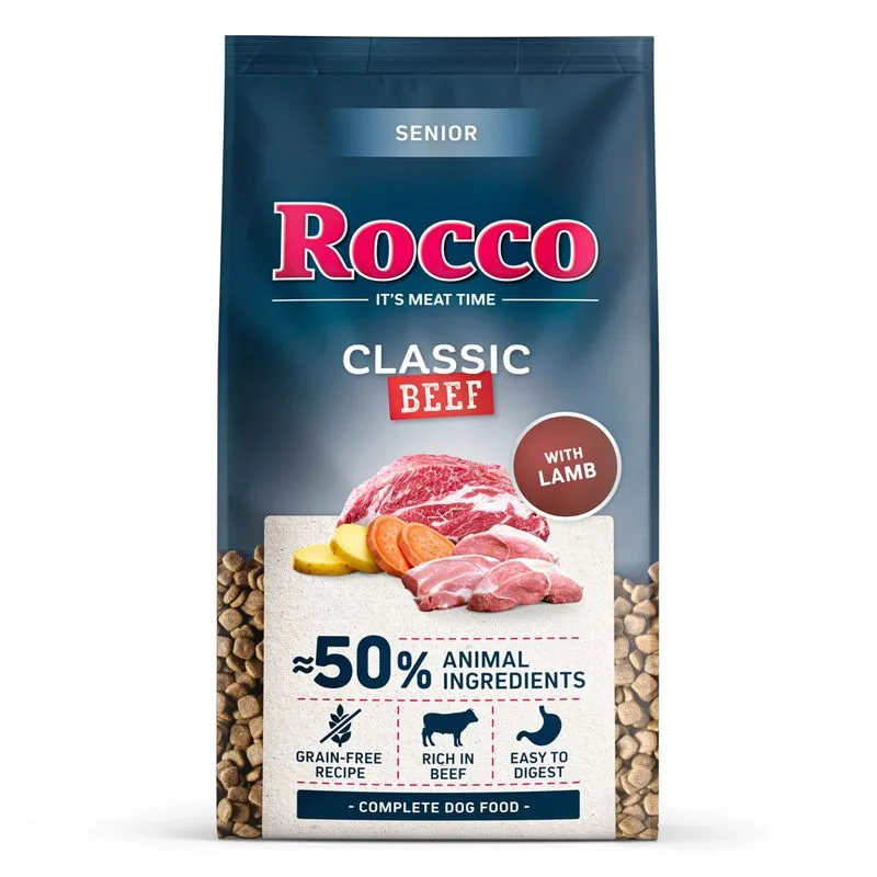 Rocco Senior Classic Manzo con Agnello (Set %: 2 x 10 kg)