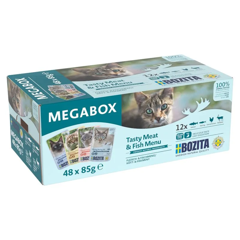 Bozita Bocconcini in salsa Buste 48 x 85 g