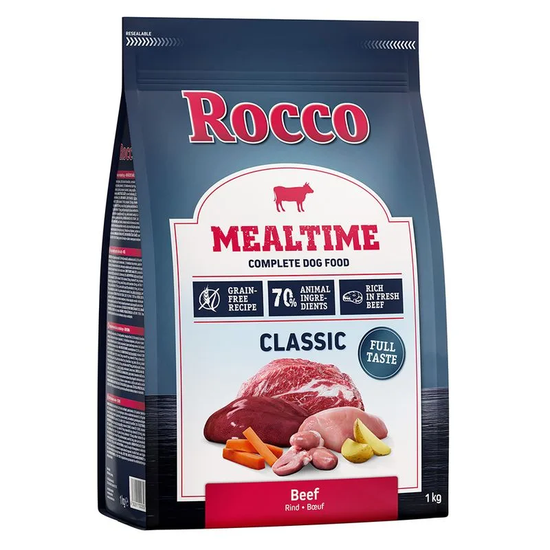 Rocco Mealtime - ricco di Manzo fresco Crocchette cane (5 kg (5 x 1 kg))