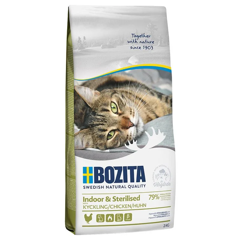 Bozita Indoor & Sterilised (Set %: 2 x 2 kg)