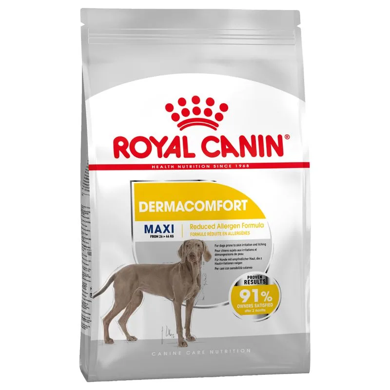 Royal Canin Maxi Dermacomfort Crocchette per cane (Set %: 2 x 12 kg)