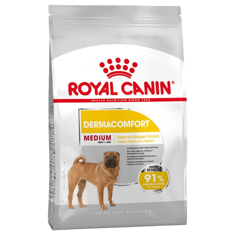 Royal Canin Medium Dermacomfort Crocchette cane (Set %: 2 x 12 kg)