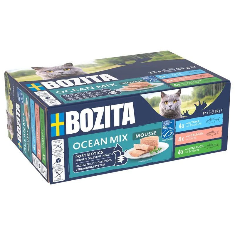 Bozita Mousse 12 x 85 g (Ocean Mix)