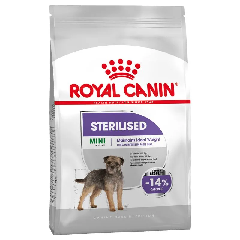 Royal Canin Mini Sterilised Crocchette per cane (Set %: 2 x 8 kg)