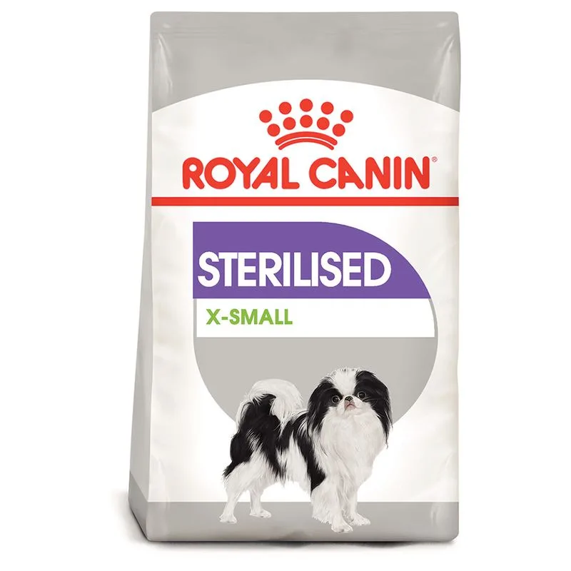 Royal Canin X-Small Sterilised Crocchette per cane (Set %: 2 x 1,5 kg)