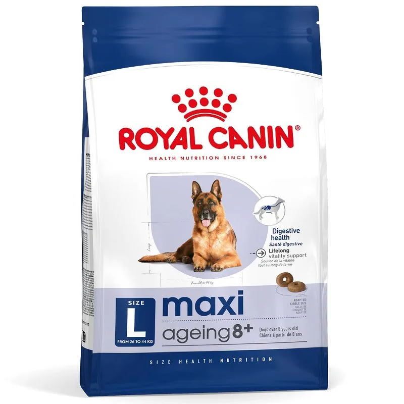 Royal Canin Maxi Ageing 8+ Crocchette per cane (Set %: 2 x 15 kg)