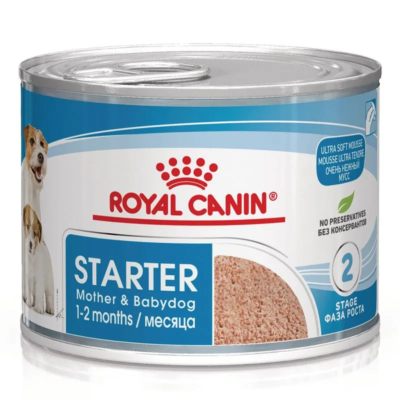 Royal Canin Starter Mousse Mother & Babydog (Set %: 96 x 195 g)