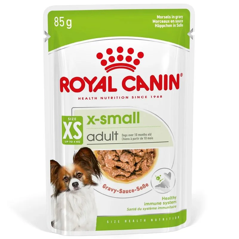 Royal Canin X-Small Adult umido in salsa per cane
