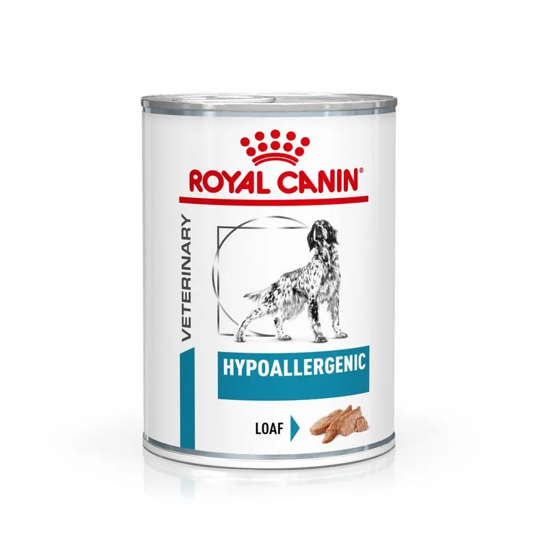 Royal Canin Canine Hypoallergenic Mousse Veterinary umido per cane (Set %: 48 x 400 g)