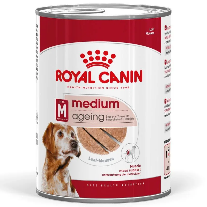 Royal Canin Medium Ageing Paté (Set %: 48 x 410 g)