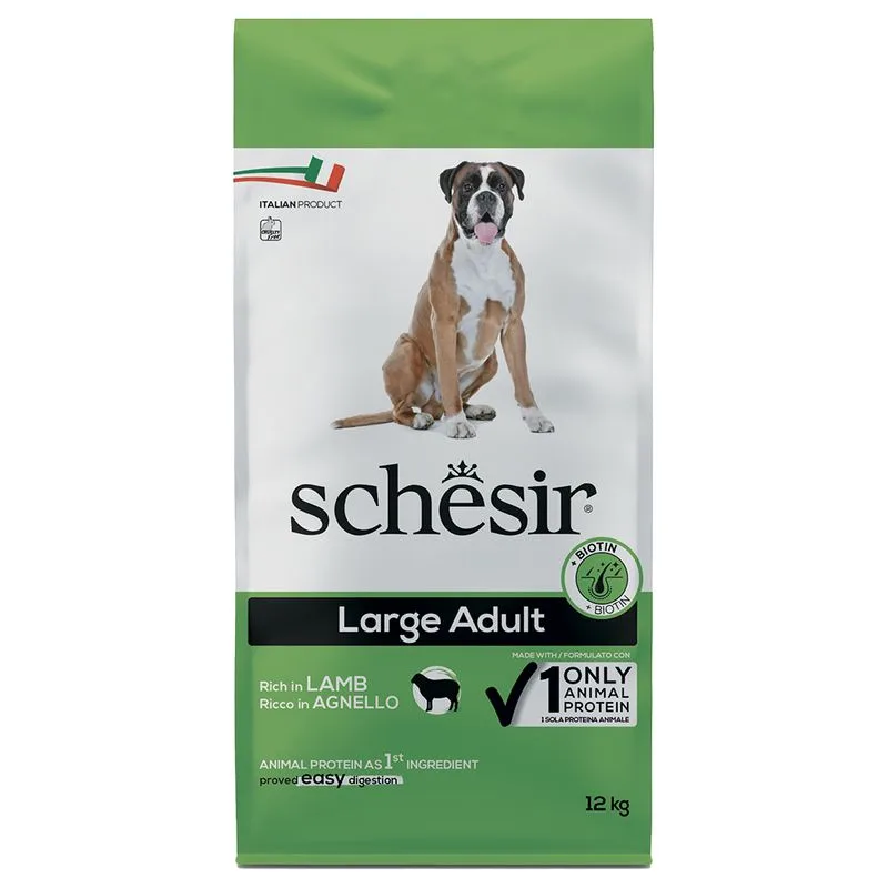 Schesir Large Adult con Agnello (Set %: 2 x 12 kg)