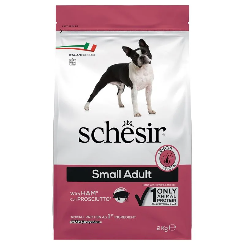 Schesir Small Adult con Prosciutto (Set %: 2 x 2 kg)