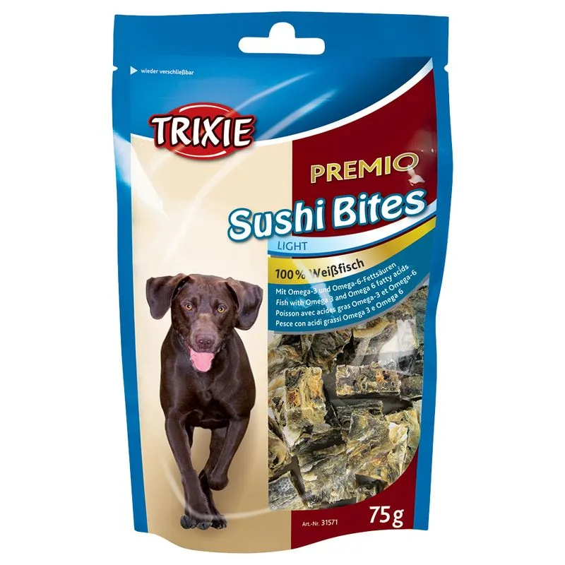 Trixie Premio Sushi Bites Light Snack per cane (Set %: 6 x 75 g)
