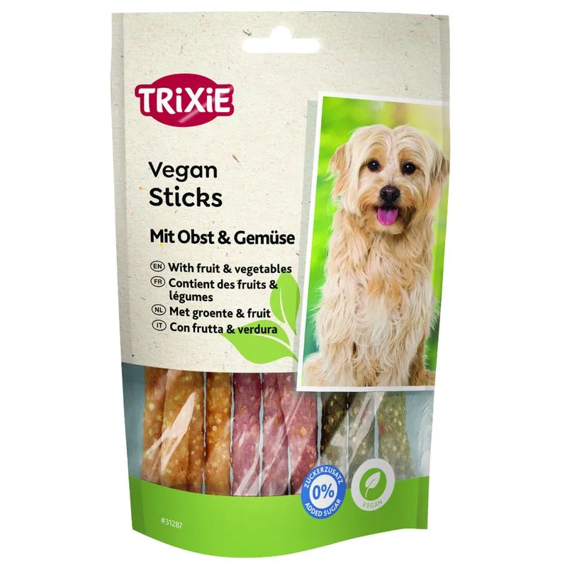 Trixie Vegan Sticks con frutta e verdura Snack per cane (100 g)