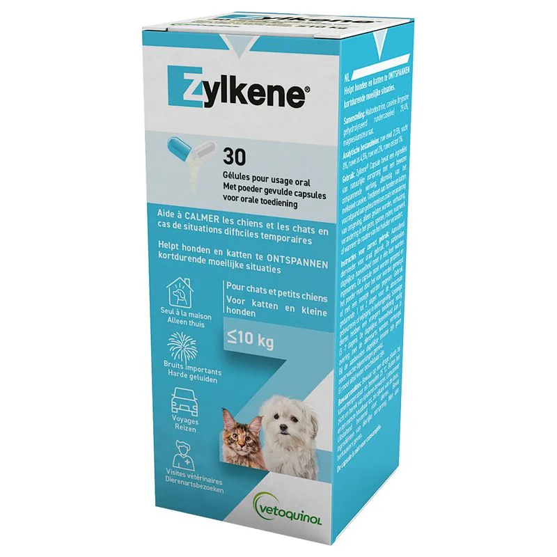 Zylkene Capsule 75 mg per gatti e cani fino a 10 kg (30 pz)