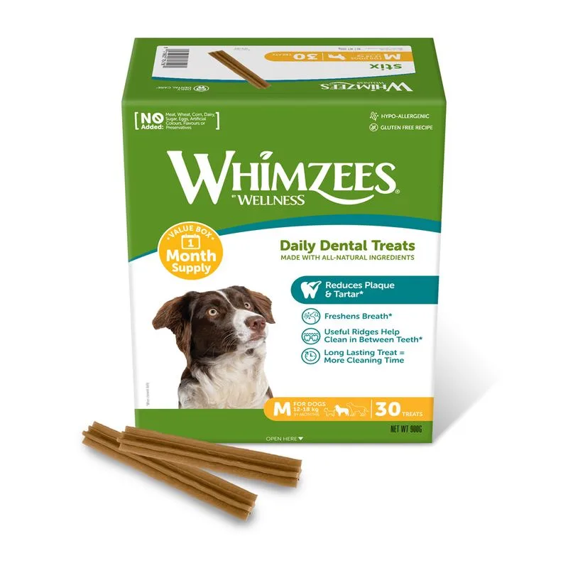 Whimzees by Wellness Monthly Stix Box (Set %: 2 x tg M)