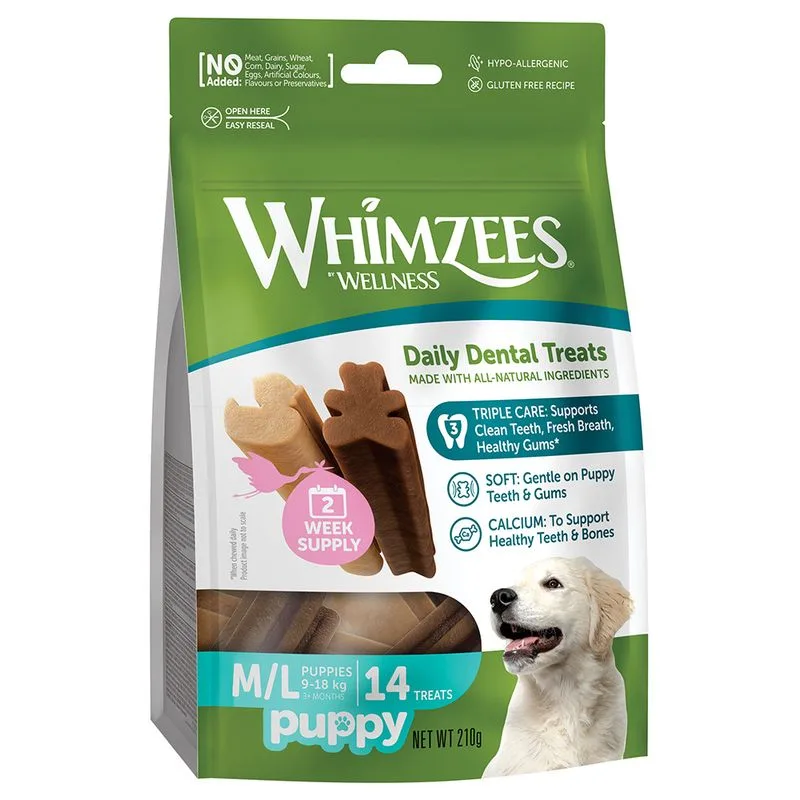 Whimzees by Wellness Stick per Cuccioli (Set %: 2 x tg M/L)