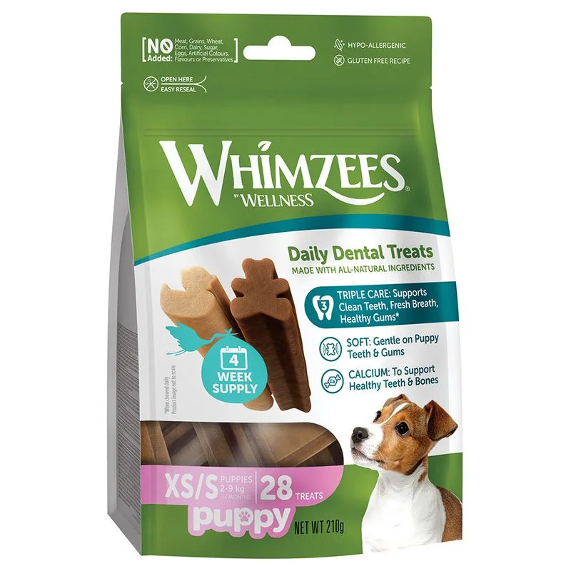 Whimzees by Wellness Stick per Cuccioli (Set %: 2 x tg XS/S)