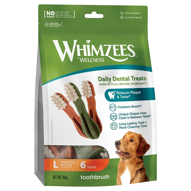 Whimzees by Wellness Toothbrush (Set %: 2 x tg L)