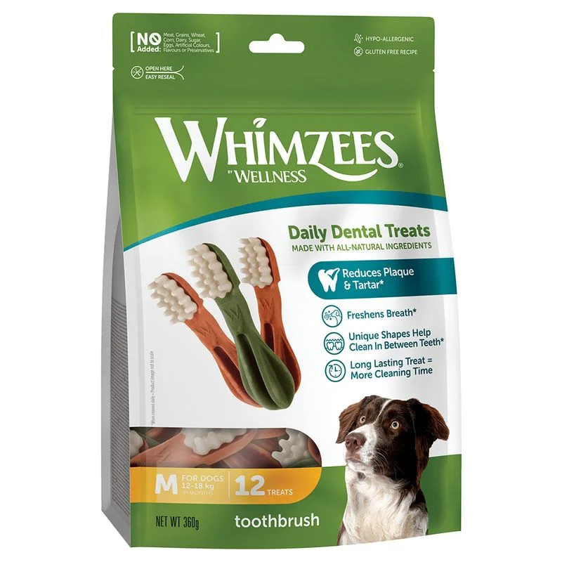 Whimzees by Wellness Toothbrush (Set %: 2 x tg M)