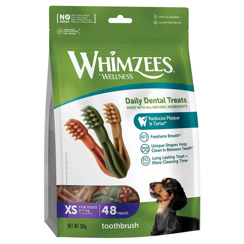 Whimzees by Wellness Toothbrush (Set %: 2 x tg XS)