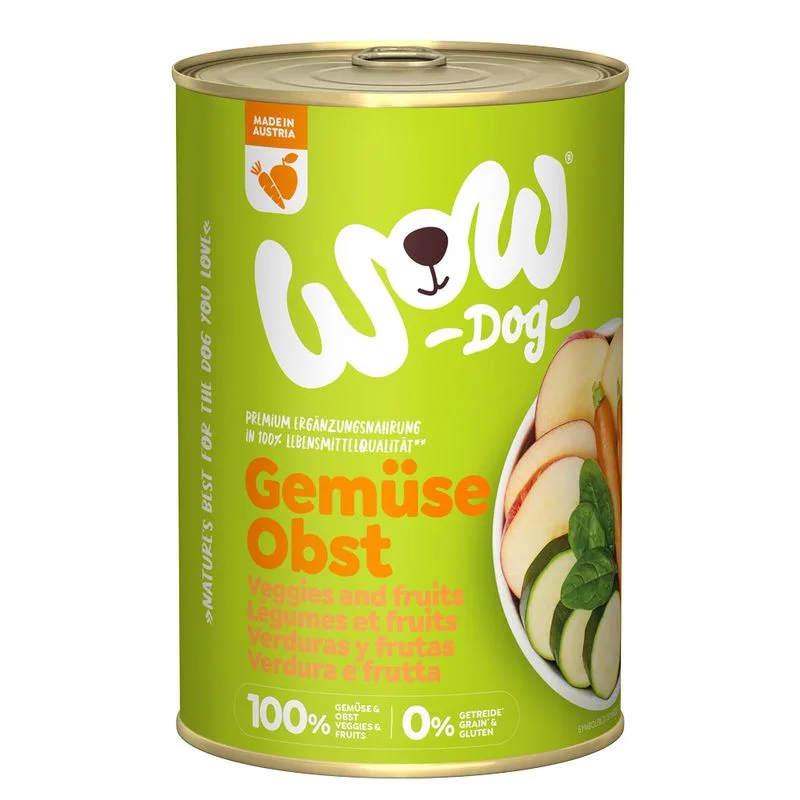 WOW Puro 12 x 400 g Alimento umido per cane