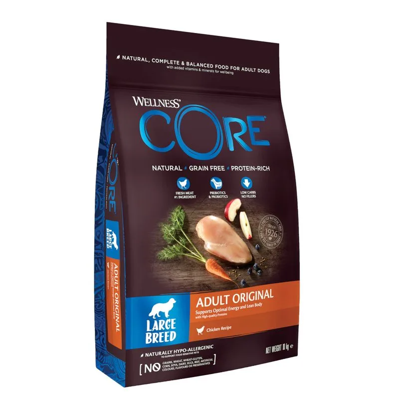 Wellness Core Dog Large Original (Set %: 2 x 10 kg)