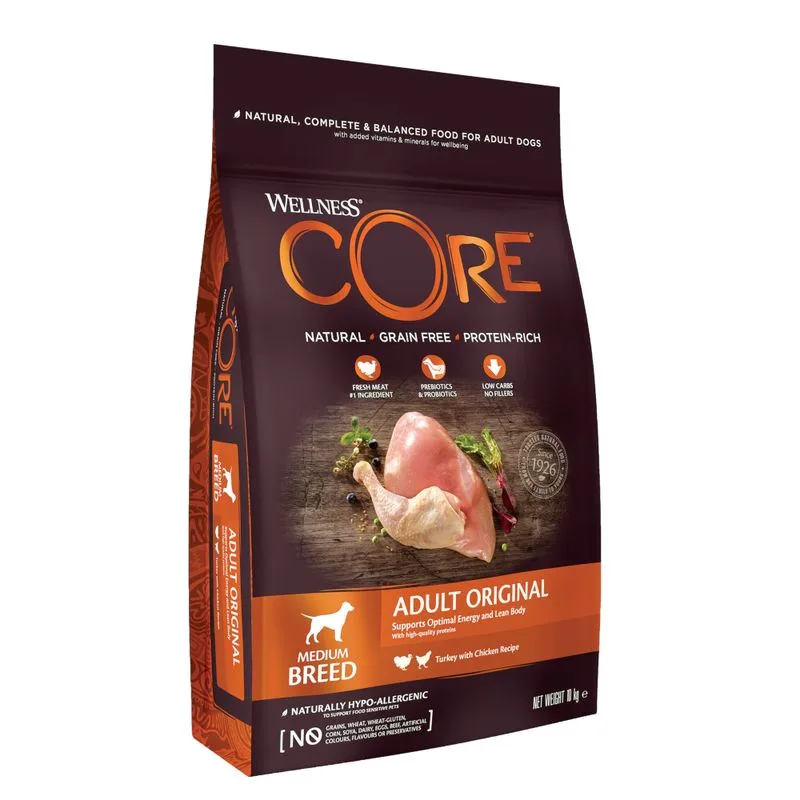 Wellness Core Dog Original Tacchino & Pollo (Set %: 2 x 10 kg)