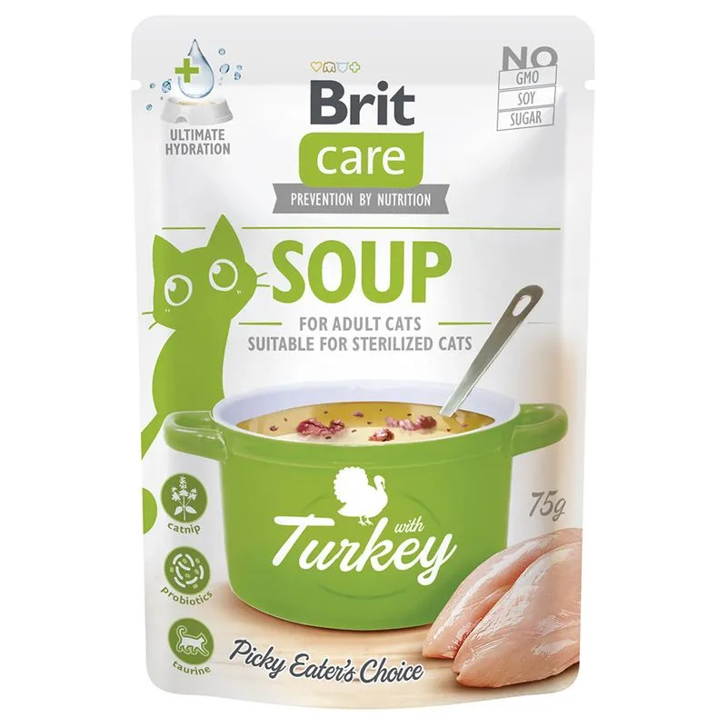 Brit Care Soup 30 x 75 g umido gatto