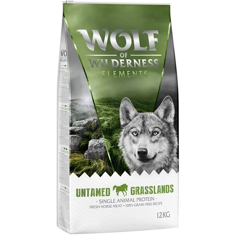 Wolf of Wilderness Cavallo Monoprotein "Untamed Grasslands" (Set %: 2 x 12 kg)
