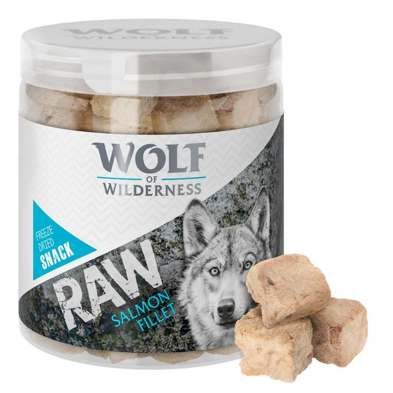 Snack Premium liofilizzati Wolf of Wilderness - RAW (Filetto di salmone (70 g))