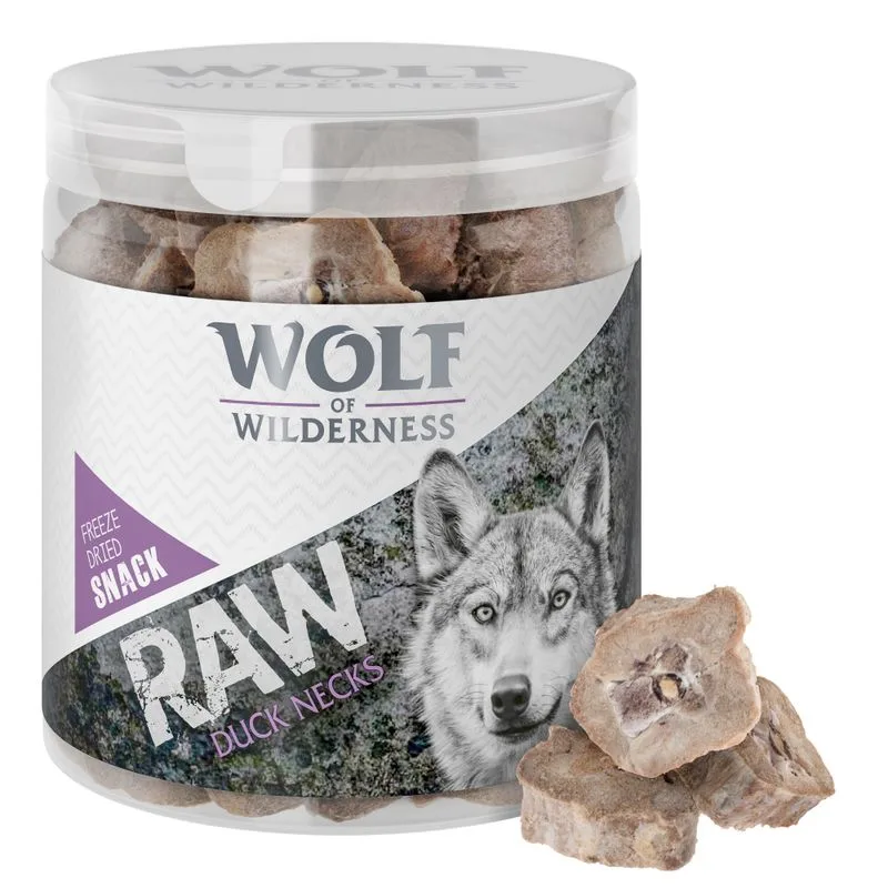 Wolf of Wilderness Borsa portasnack (90 g snack liofilizzati Wolf of Wilderness RAW - Gole di anatra)
