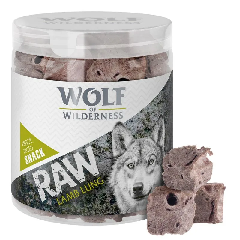 Snack Premium liofilizzati Wolf of Wilderness - RAW (Polmoni di agnello (50 g))