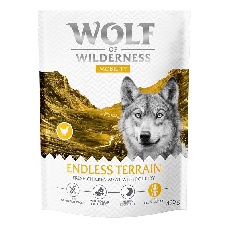 Wolf of Wilderness "Explore The Endless Terrain" - Mobility (400 g - NUOVA RICETTA!)