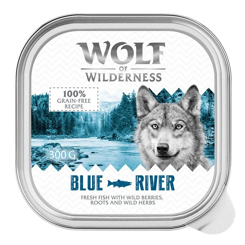Wolf of Wilderness Adult 24 x 300 g (Blue River - Pesce)