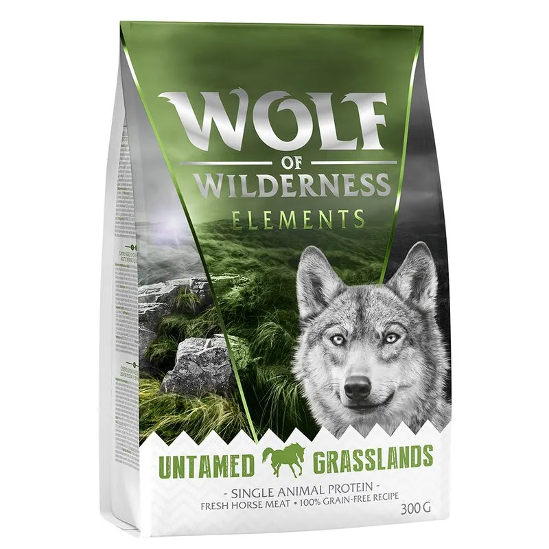 Wolf of Wilderness Cavallo Monoprotein "Untamed Grasslands" (300 g)