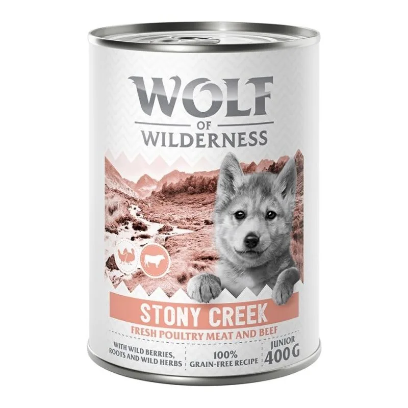 Wolf of Wilderness Junior "Expedition", 1 x 400 g