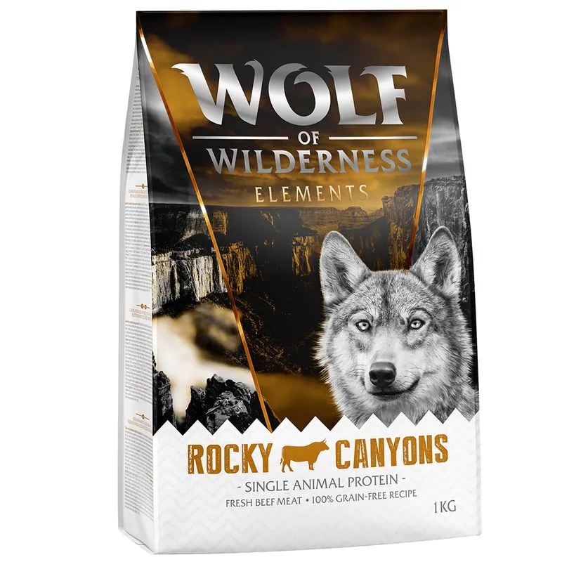 Wolf of Wilderness Manzo Monoprotein "Rocky Canyons" (5 kg (5 x 1 kg))