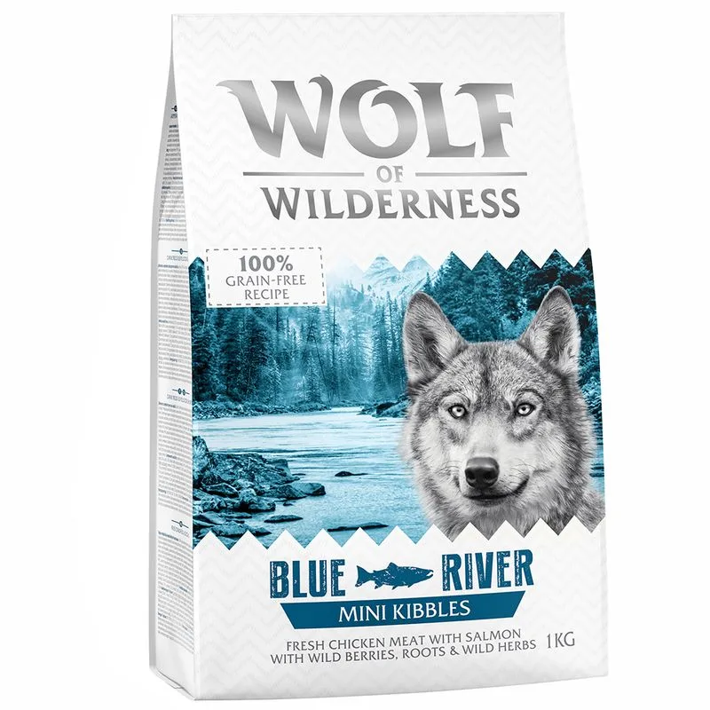 Wolf of Wilderness Mini "Blue River" - Salmone (5 kg (5 x 1 kg))