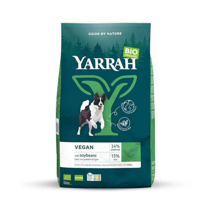 Yarrah Bio Vega Crocchette vegetariane per cane (Set %: 2 x 10 kg)