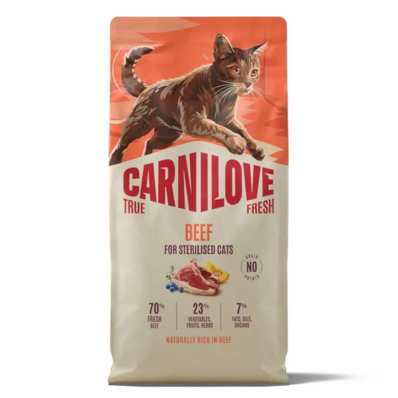 Carnilove True Fresh Sterilised Adult Manzo (Set %: 2 x 6 kg)
