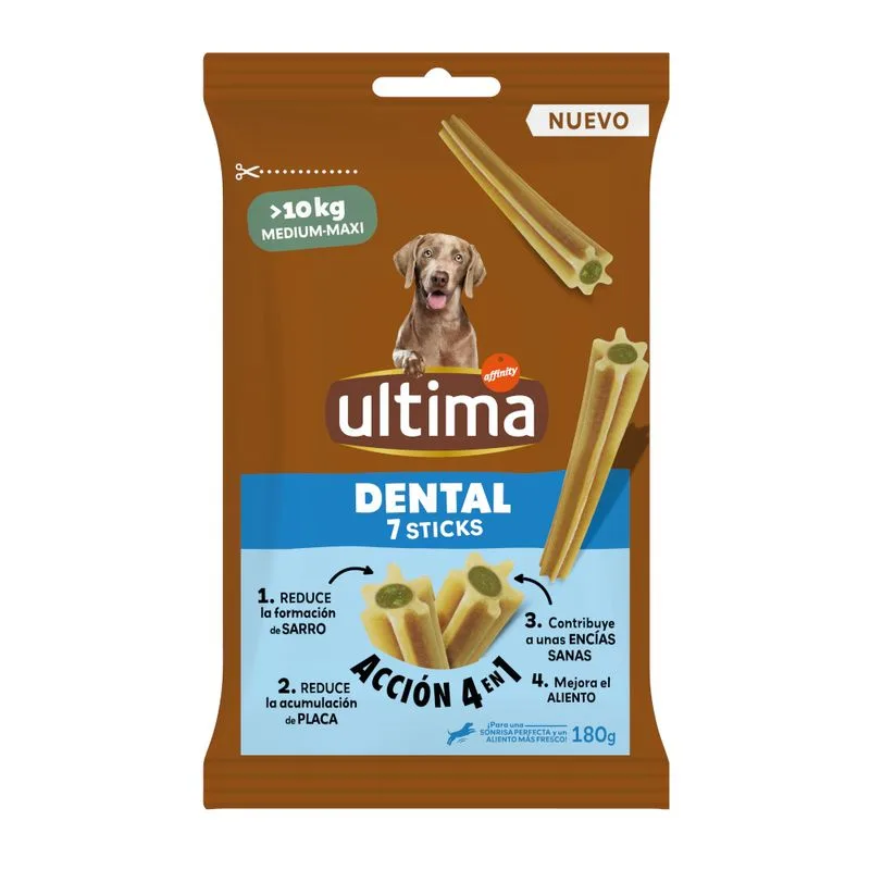 Ultima Dental Sticks Medium / Maxi (Set %: 3 x 180 g)
