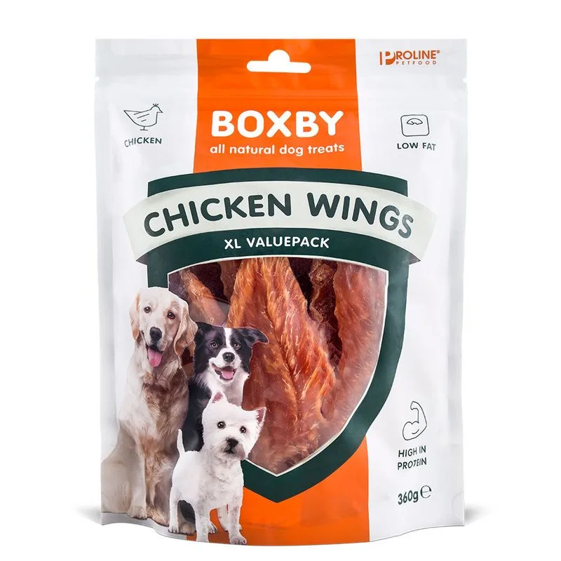 Boxby Ali di pollo Snack per cani