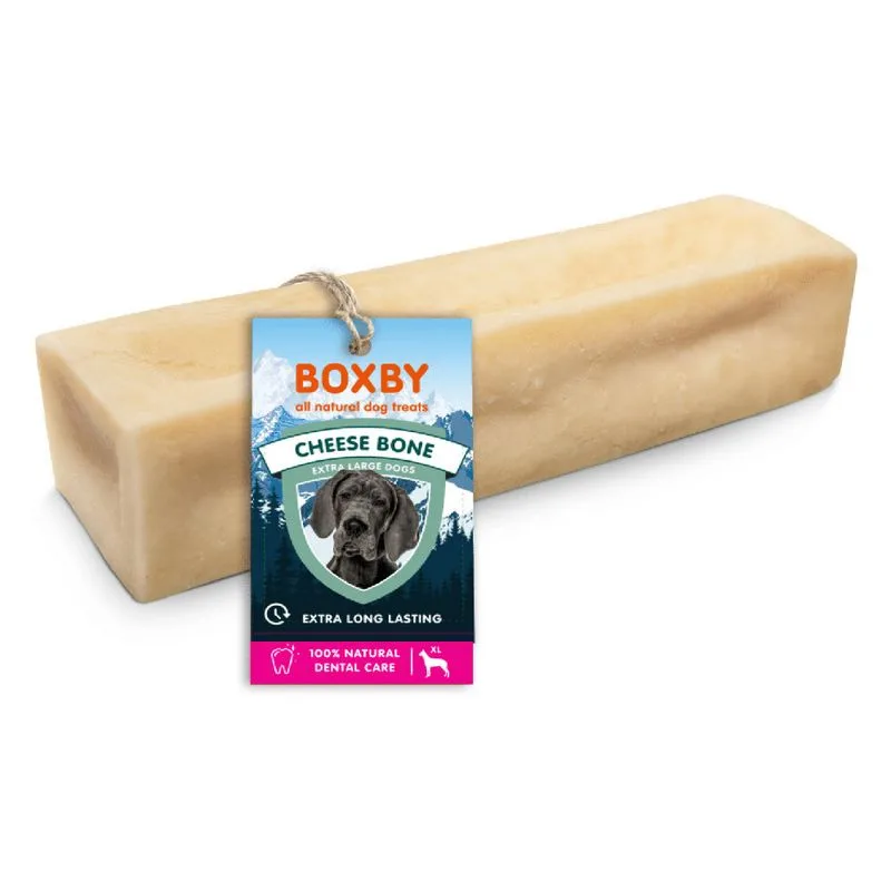 Boxby Cheese Bone Snack per cane (cani grandi (>40 kg))