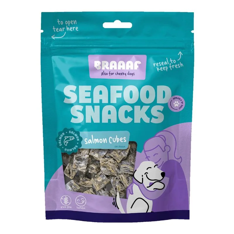 Braaaf Cubes con Salmone
