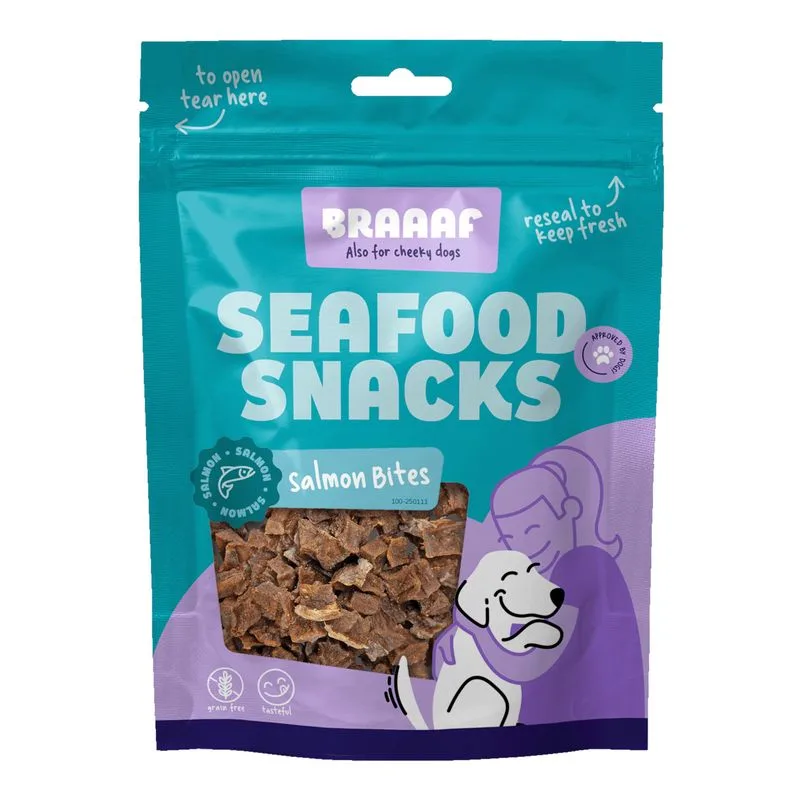 Braaaf Seafood Snacks con Salmone