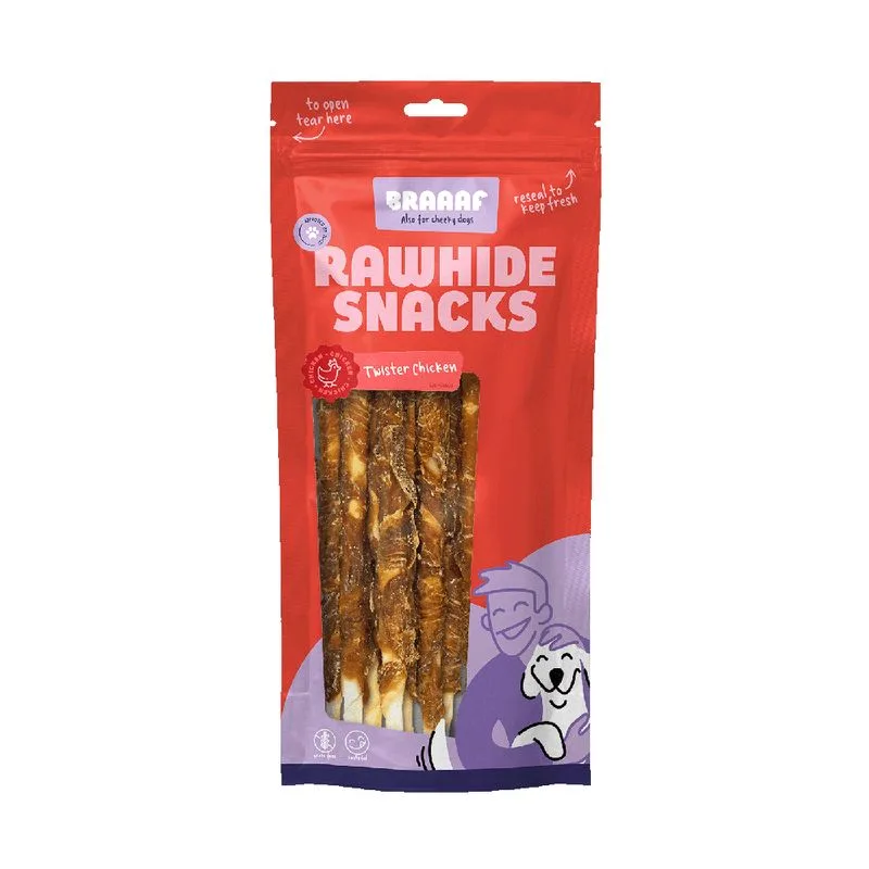 Braaaf Twisters con Pollo (Set %: 2 x 25 cm (16 pz))
