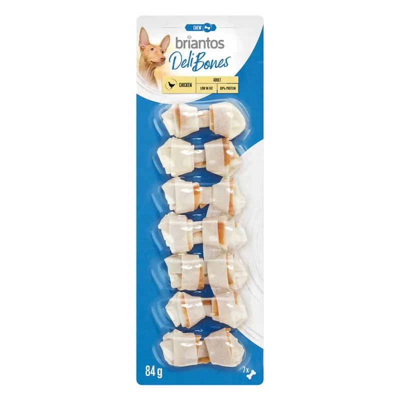 Briantos Deli Knotted Bones Pollo (Set %: 42 x 5 cm (504 g))