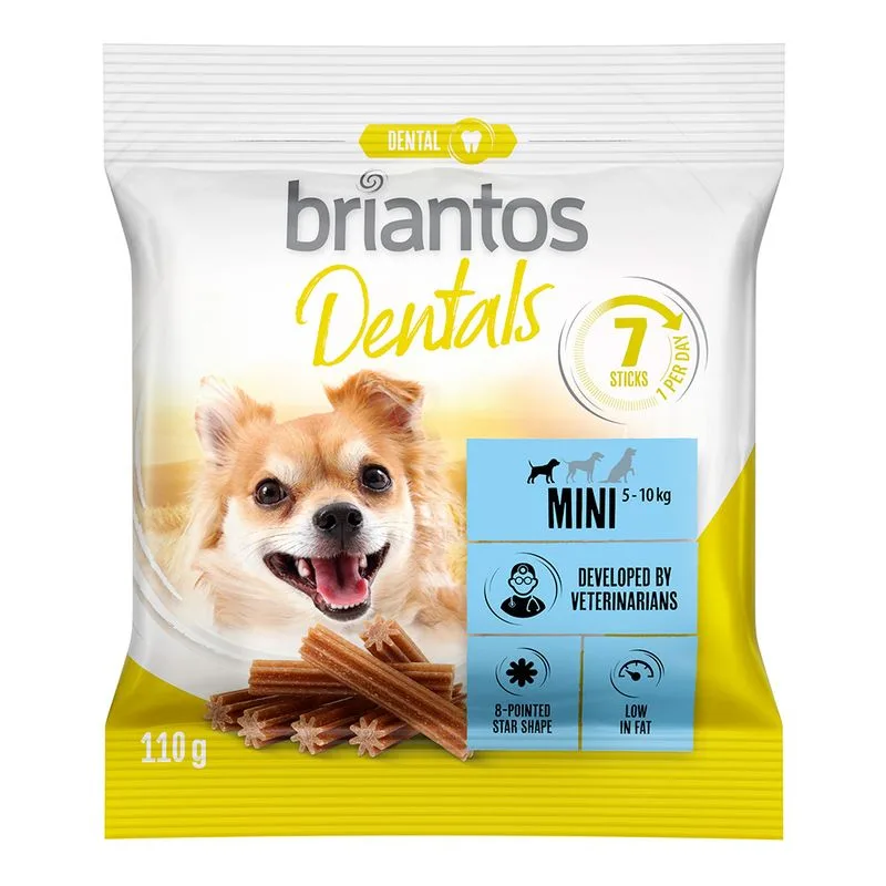 Briantos Dentals Snack per cani (Mini (7 bastoncini))